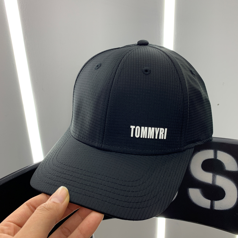 Tommyri summer Breathable and sun-protective baseball caps, adult caps, baseball caps, sports running caps, UV-resistant fashionable small label caps details Picture