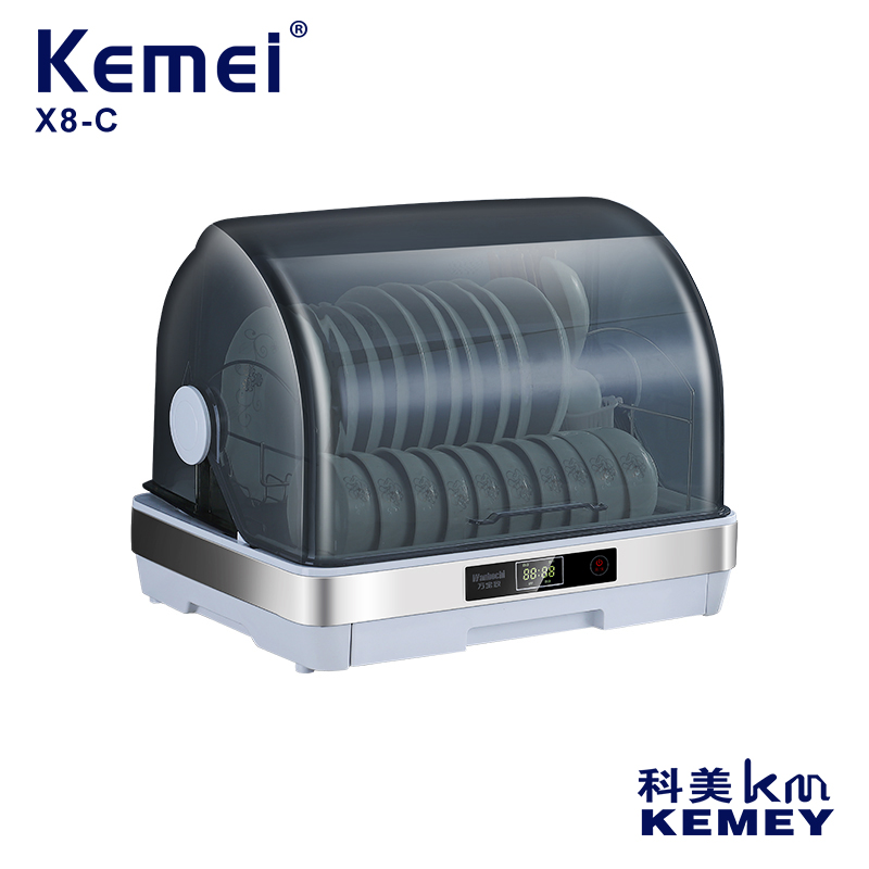 Cross border manufacturers direct disinfection cabinet Kemei X8-C home mini tableware table bottle disinfection cupboard