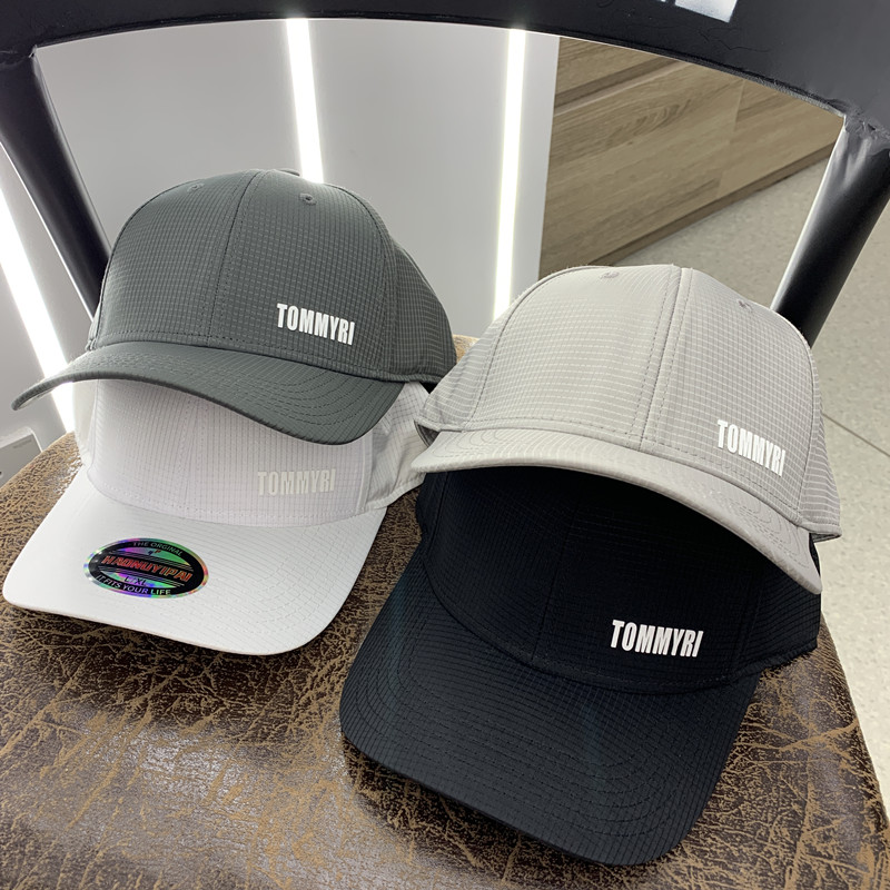 Tommyri summer Breathable and sun-protective baseball caps, adult caps, baseball caps, sports running caps, UV-resistant fashionable small label caps thumbnail