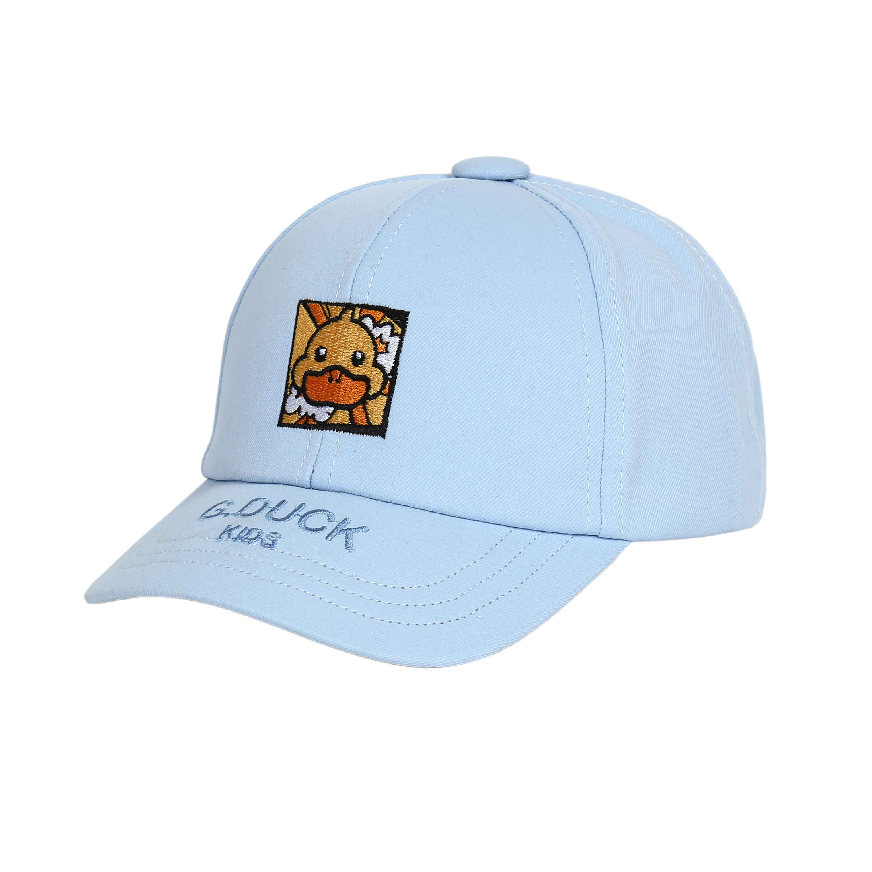 G-DUCK Little Yellow Duck Children's cotton and Linen Hat Spring and Summer, breathable, sun-proof, sweat-absorbing, fashionable and versatile, a must-have cap for sports and travel, children's cap Specification drawing