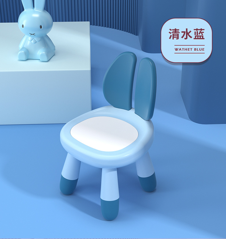 宝宝叫叫椅板凳子幼儿园小椅子儿童塑料靠背椅早教中心学生课桌椅详情18