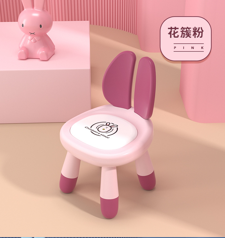 宝宝叫叫椅板凳子幼儿园小椅子儿童塑料靠背椅早教中心学生课桌椅详情20