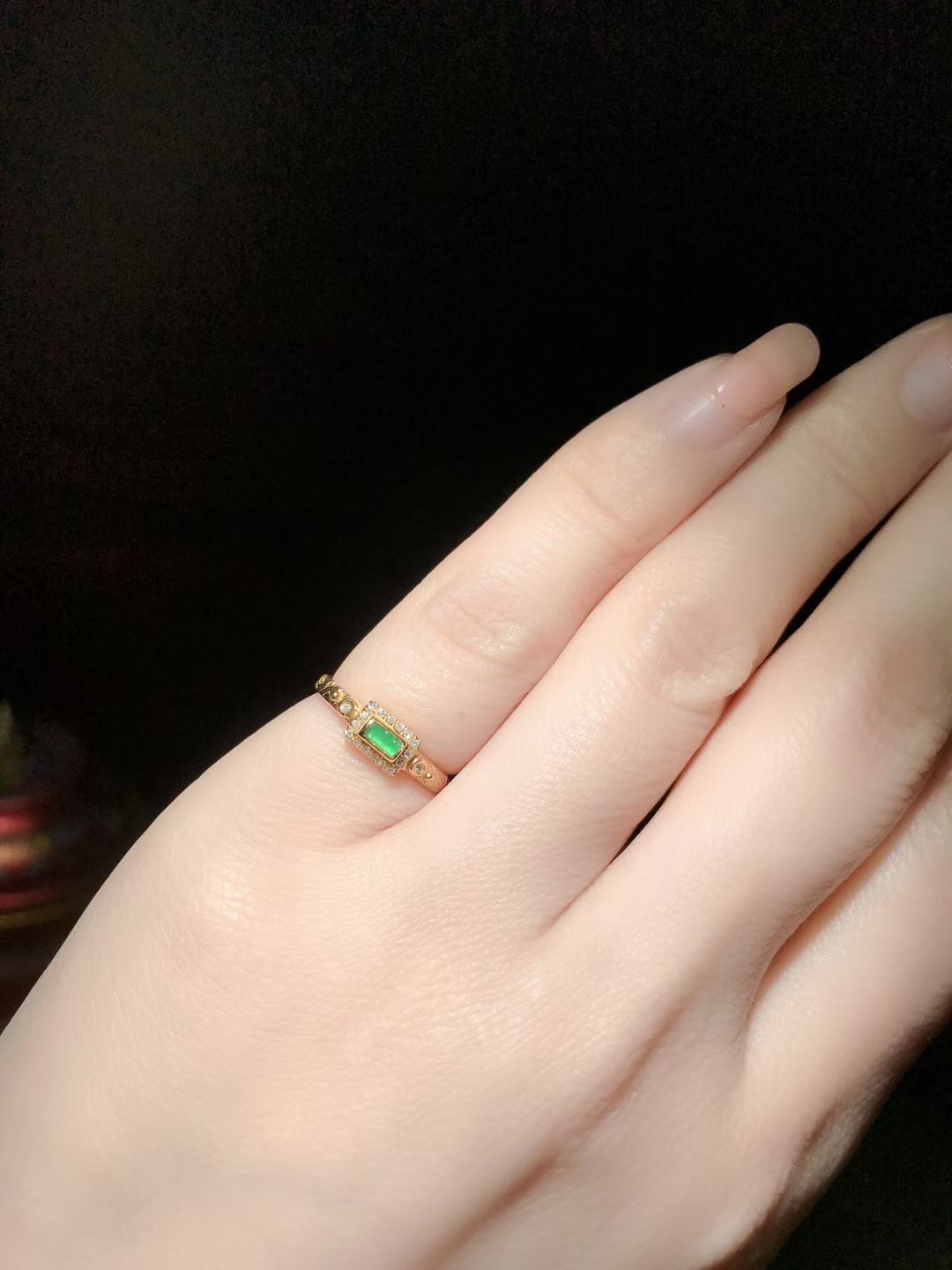 戒指 翡翠产品图