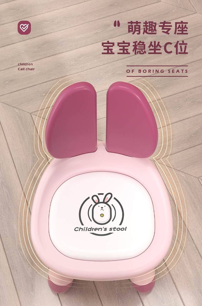 宝宝叫叫椅板凳子幼儿园小椅子儿童塑料靠背椅早教中心学生课桌椅详情4