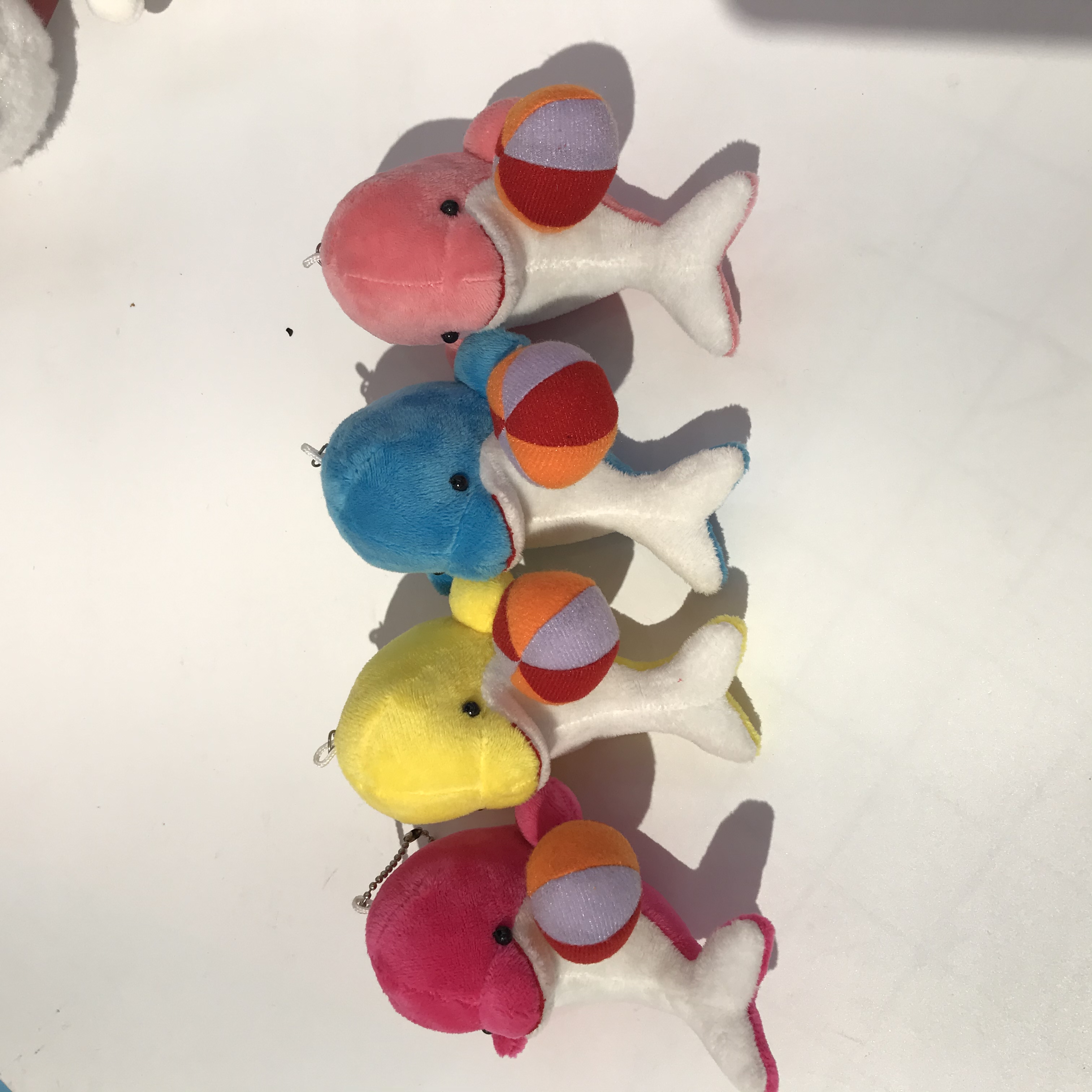 Cartoon ball dolphin plush toy Marine animal doll plush pendant explosion ball dolphin custom export plush toy pendant bag pendant custom plush pendant dolphin series