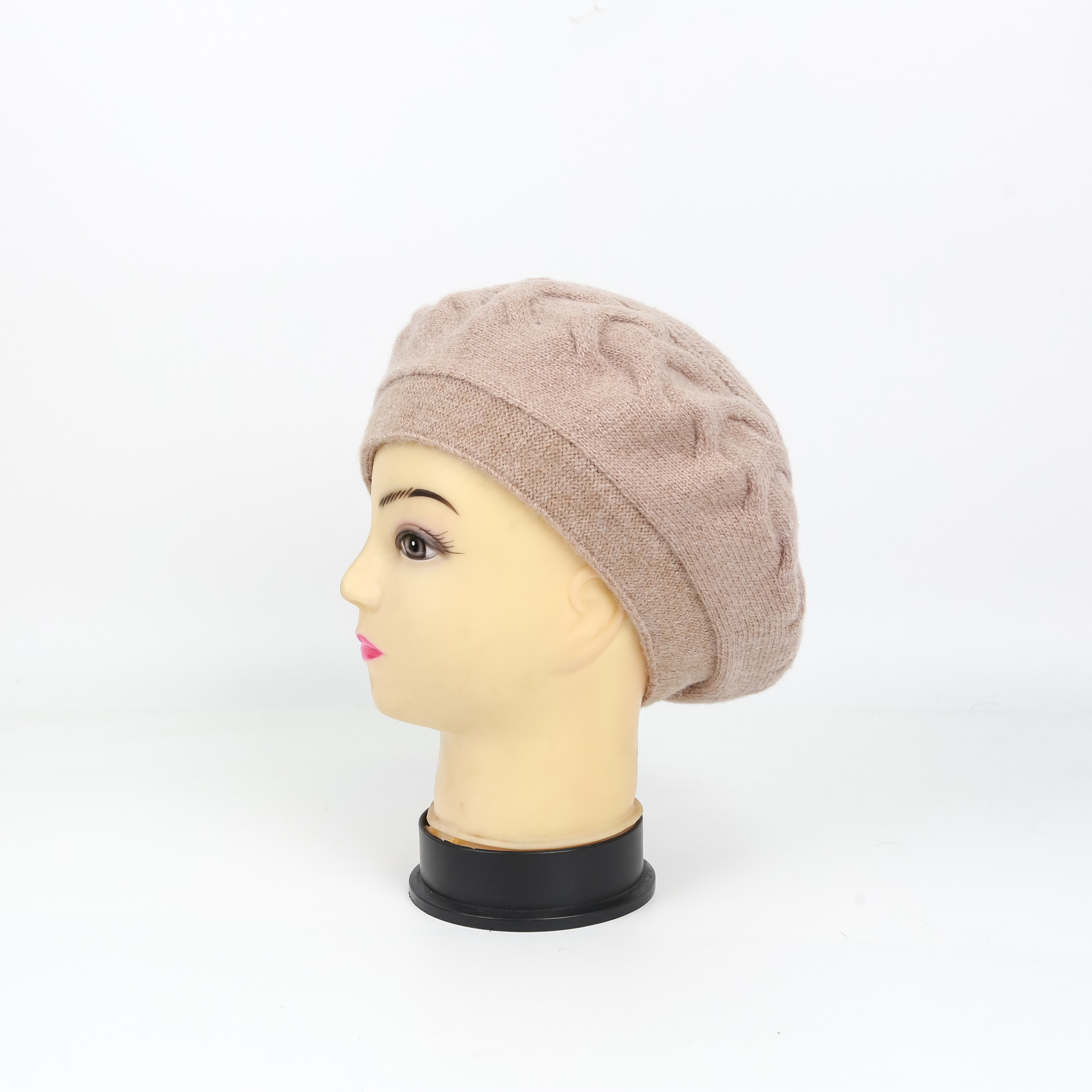 Cashmere Beret Children's Autumn And Winter Knitted Woolen Hat Warm Painter's Hat British Retro Korean Version Bata Day Octagon Hat Application Scenario