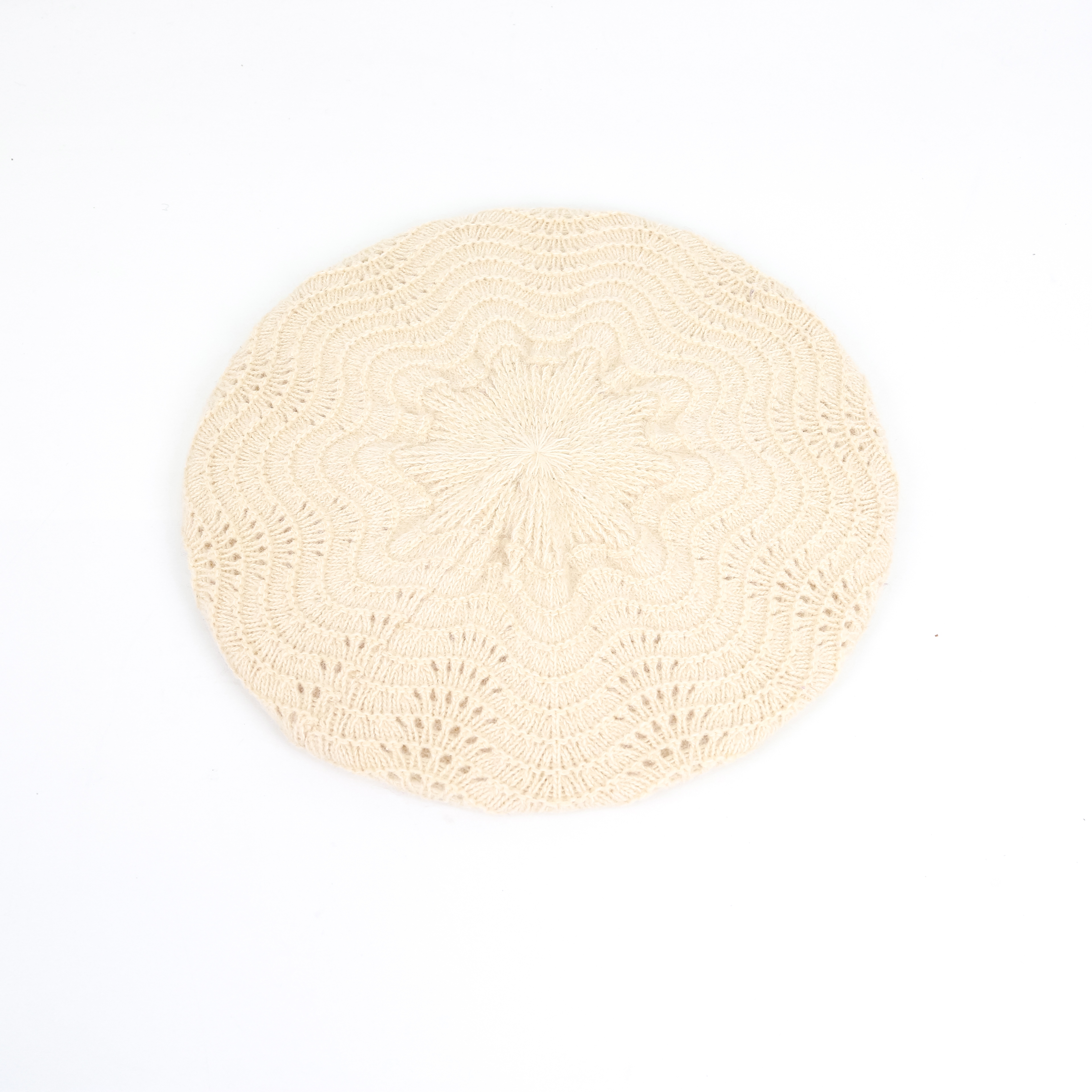 Wool Beret Woman British Retro Autumn Winter Korean Version Japanese Bata Painter Hat Knitted Woolen Hat Literary Tide Specification drawing