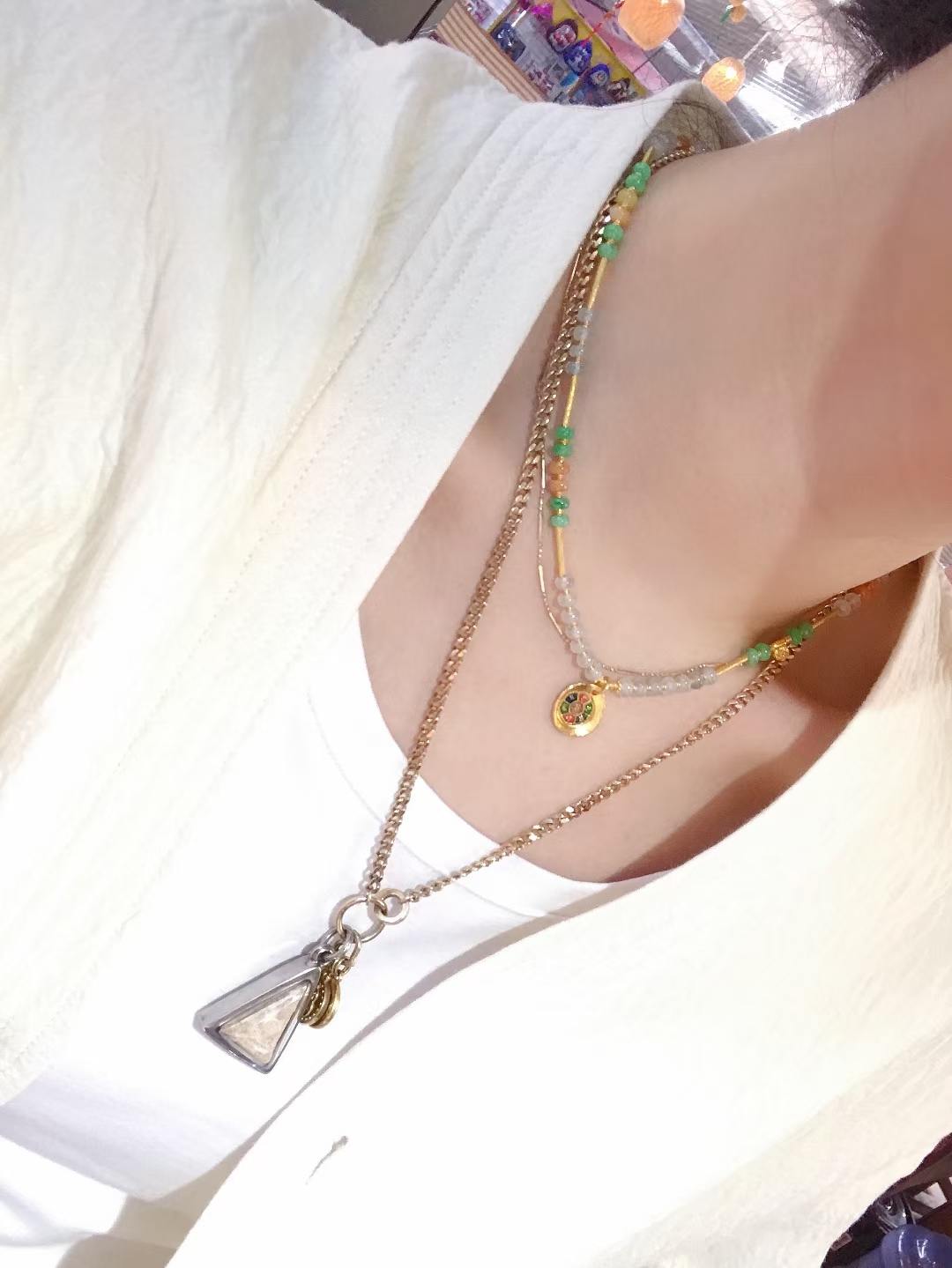 翡翠 999足金细节图