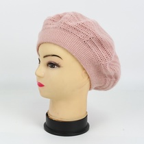 RUILI British Classic Vintage Linen Plain Hard Newsboy Beret Caps Hat