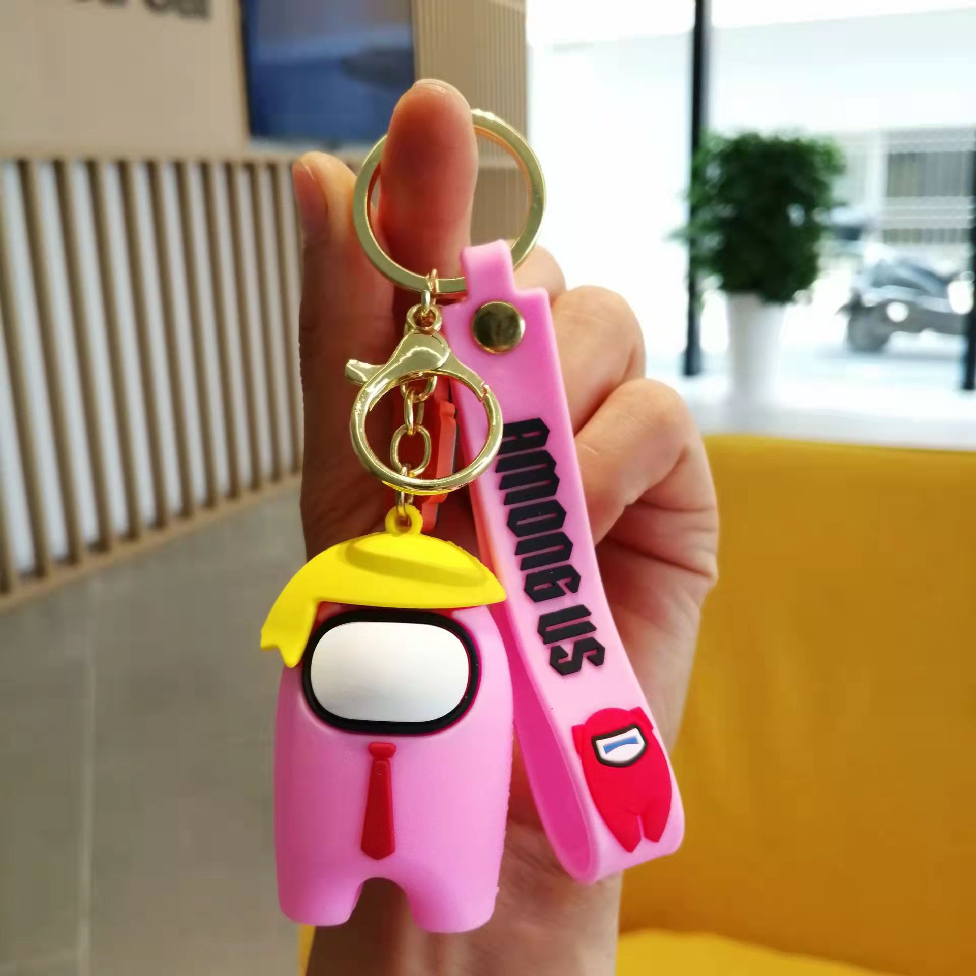 狼人杀软胶立体公仔钥匙扣挂件超音鼠音速小子玩偶书包挂件详情2