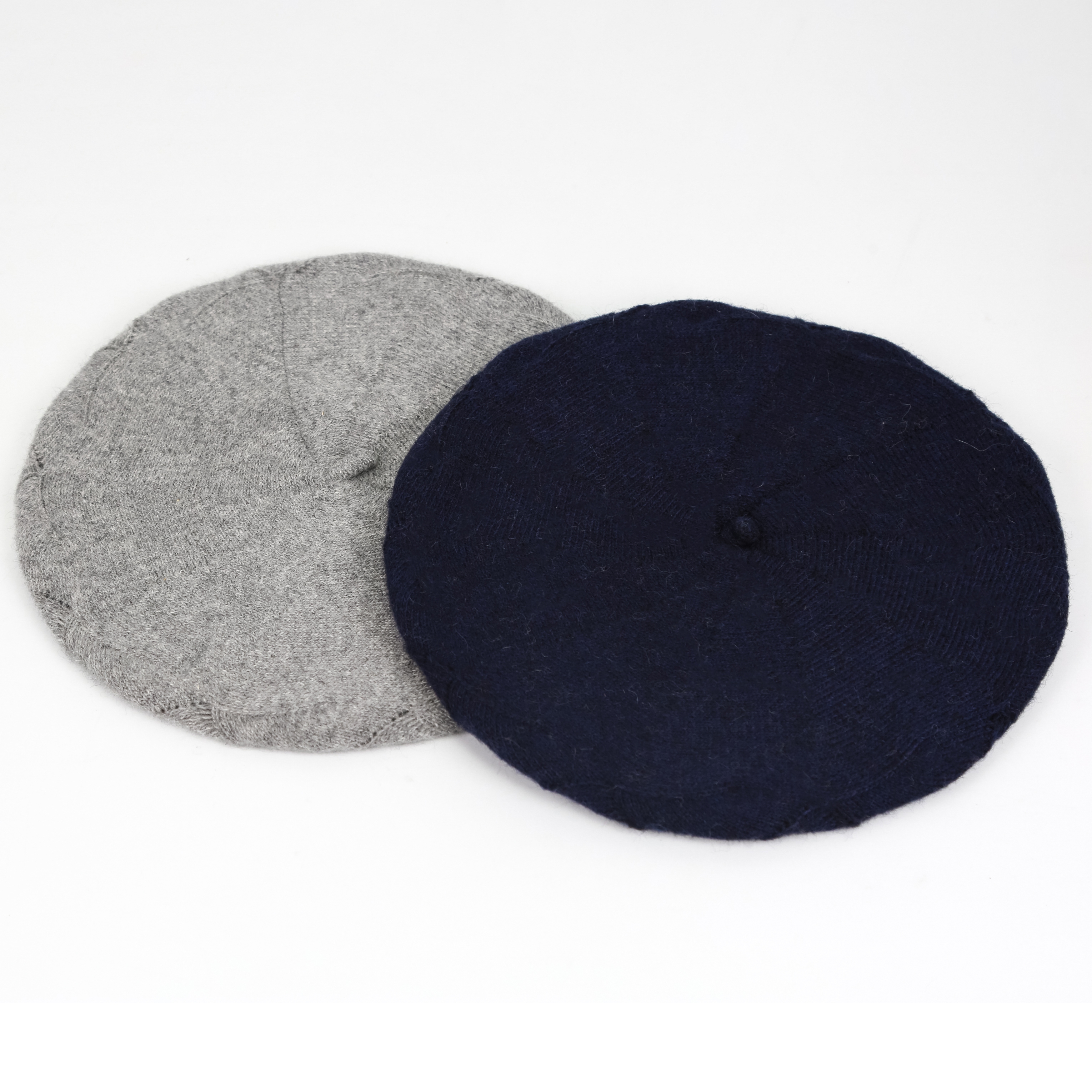 Bud Hat British Elegant Vintage Art Dome All-Over Painter's Cashmere Beret Wool Beret Japanese Bud Hat British Double Warm Beret Item Picture