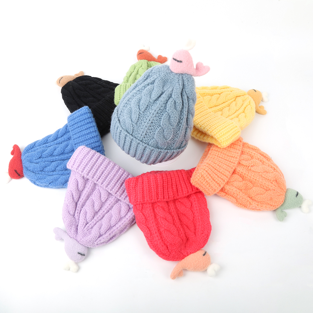 Milliyuek Children Winter Twist Knitted Warm Hat thumbnail