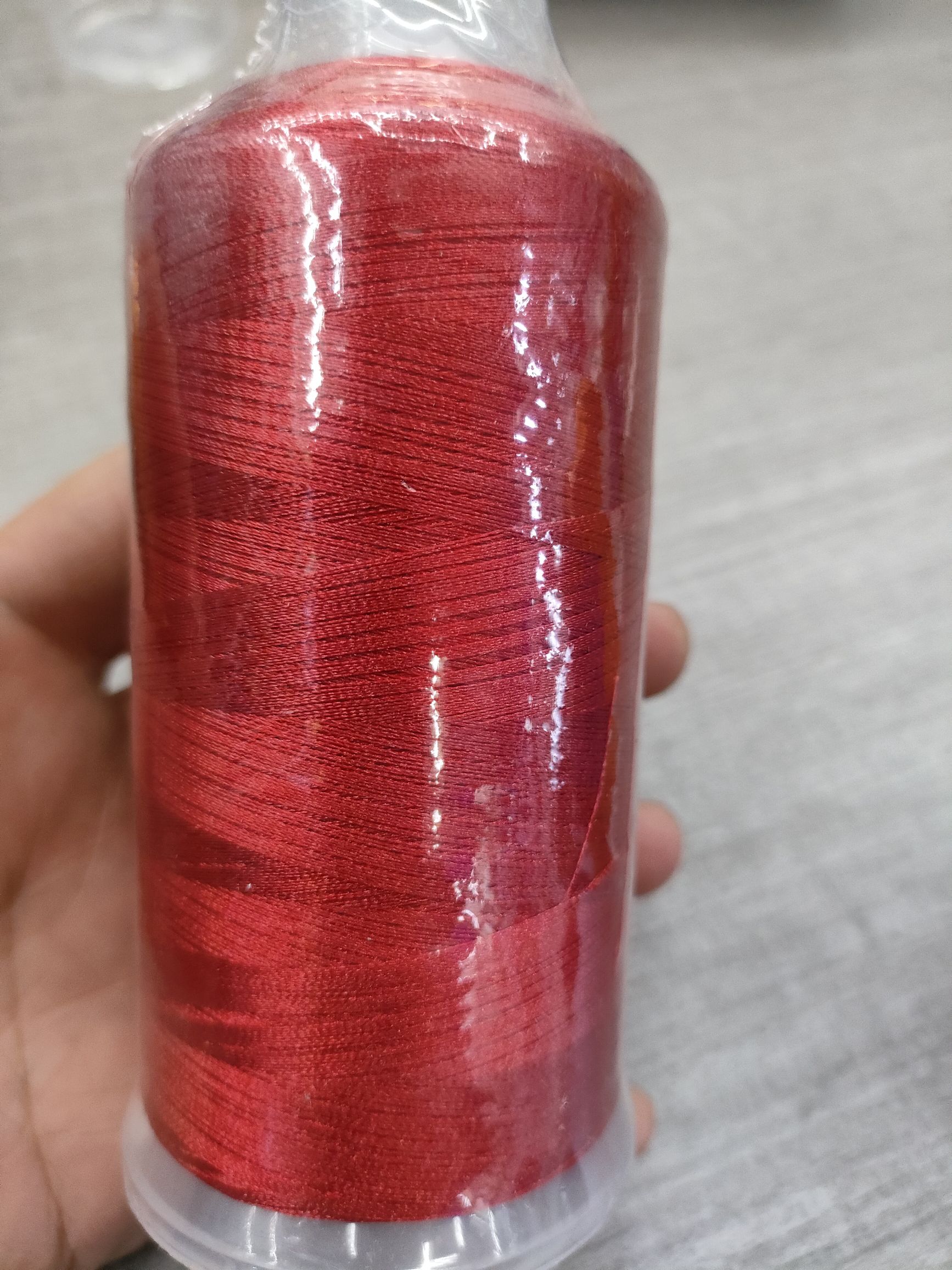 120D2 Polyester 5000 M Embroidery Thread details Picture