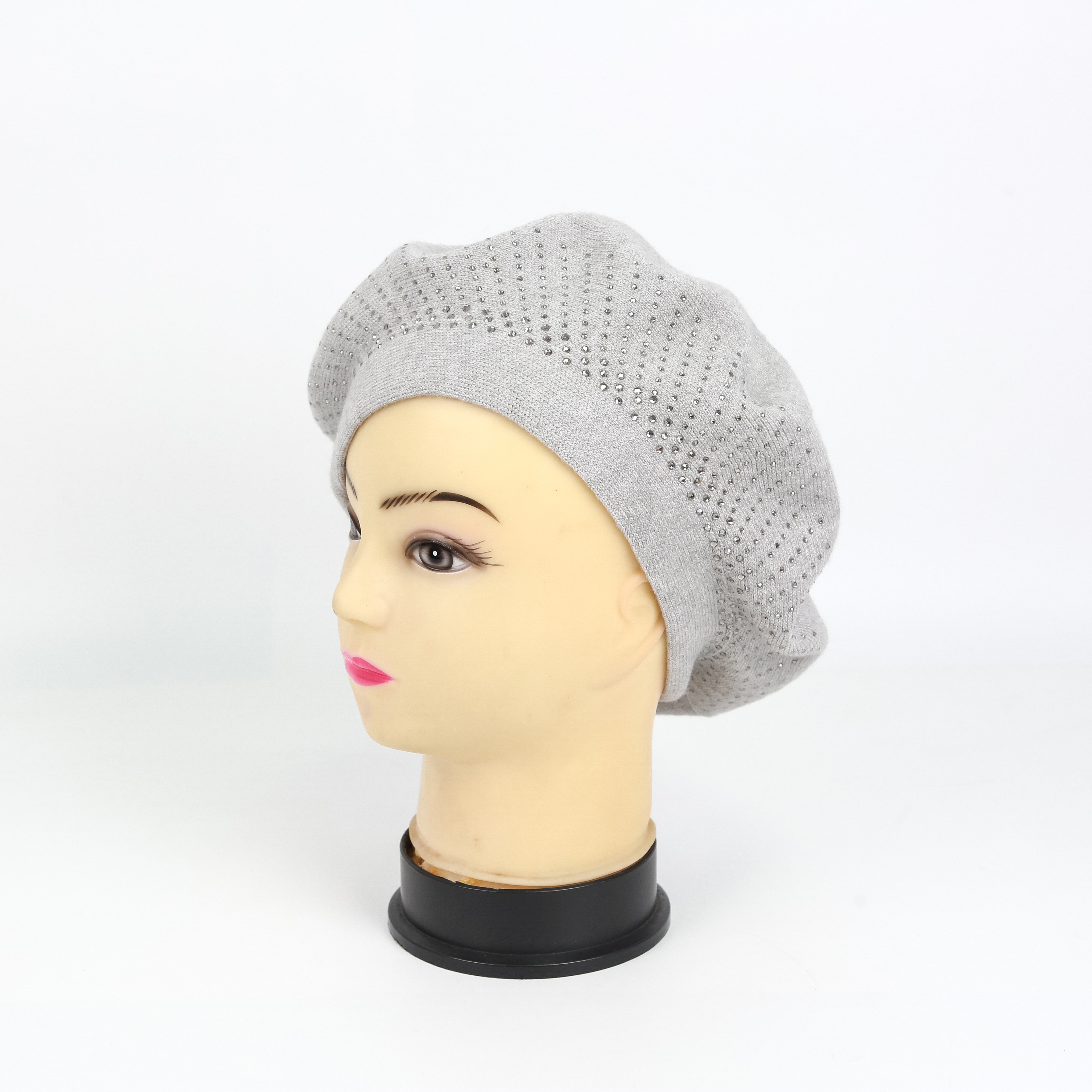 RUILI adjustable berets supplier custom winter hats 100% wool ladies' church hats