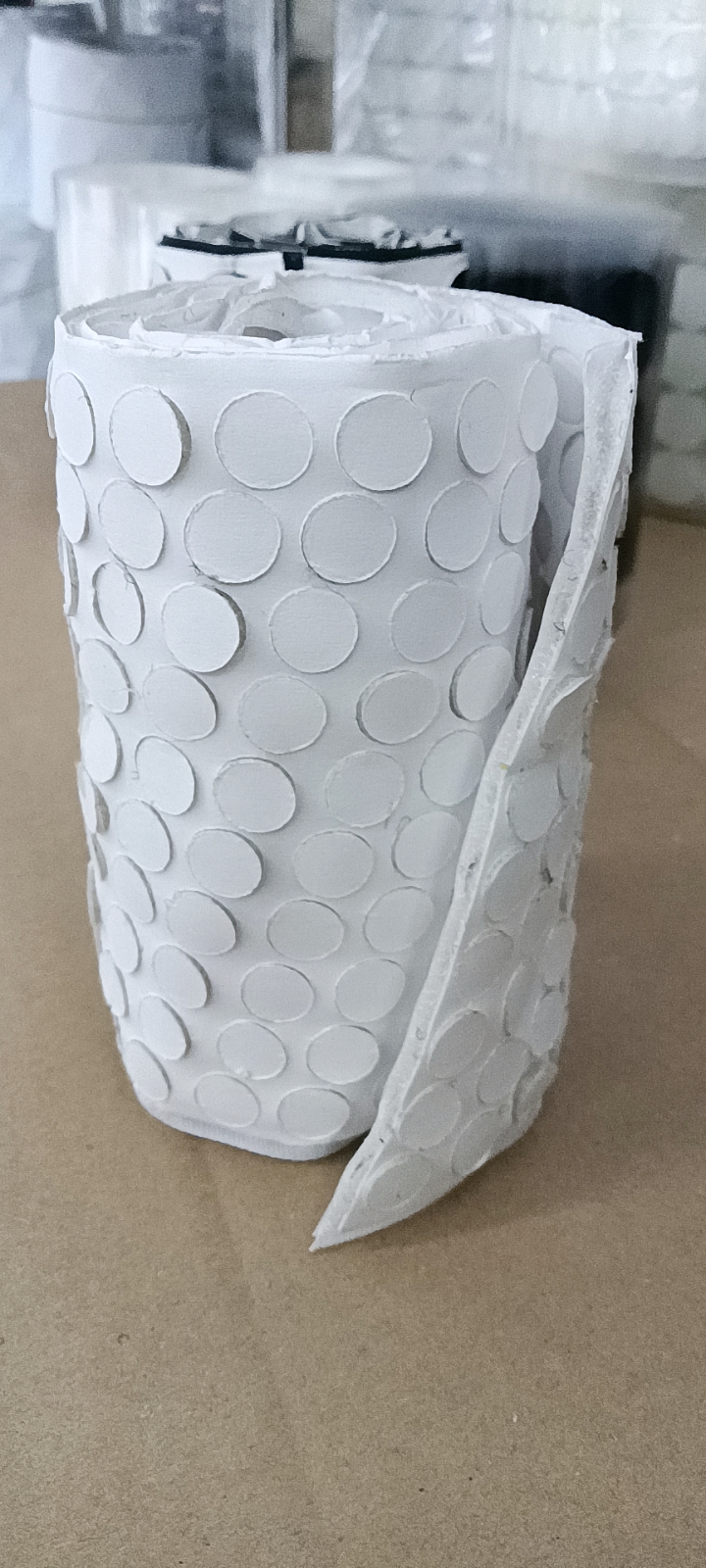 Double-Sided Tape Back Adhesive Back Paper Velcro Tape Buckle Punch Round Round Punch Circle Square Various Shapes details Picture