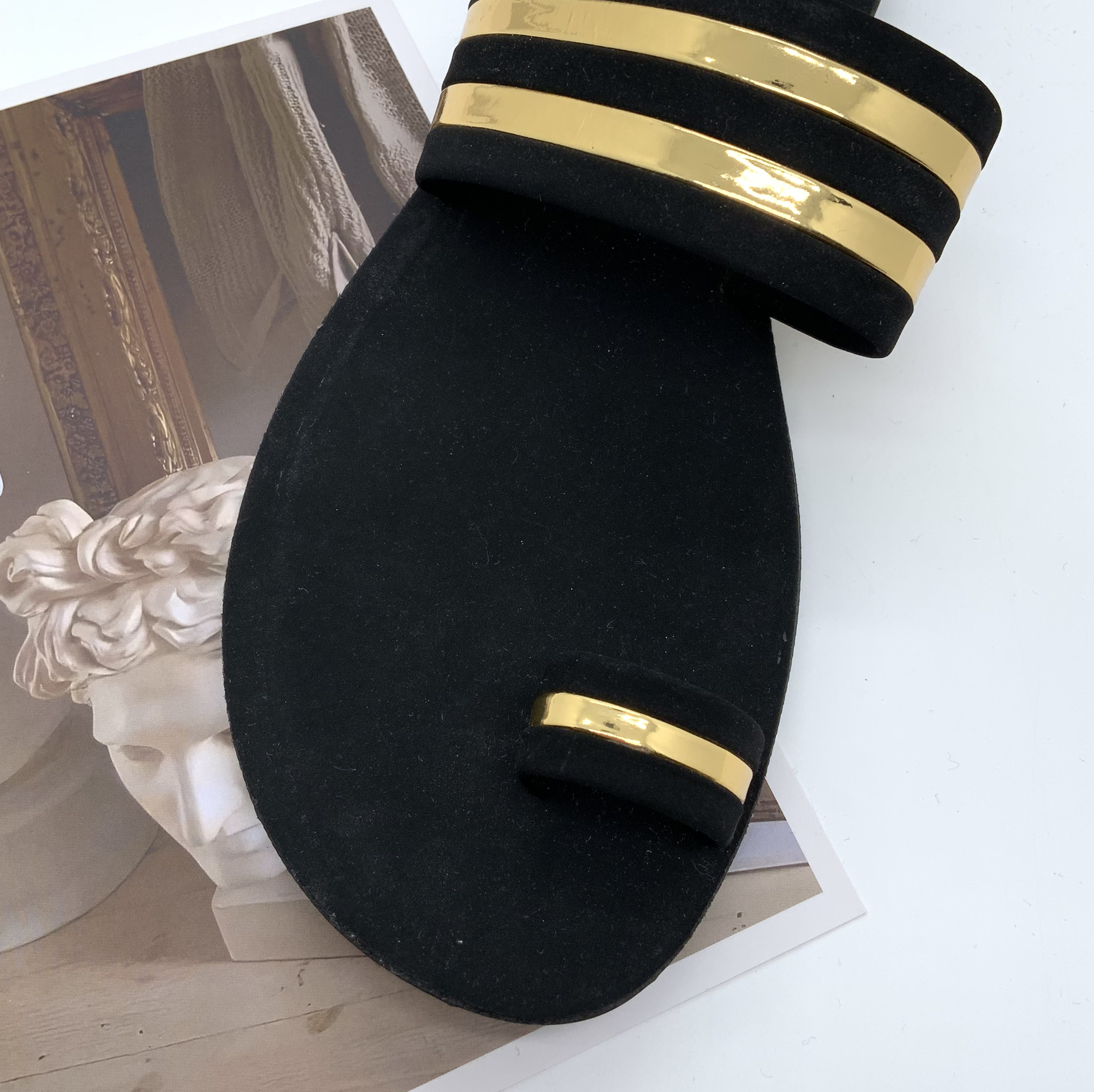 Summer New Women's Slippers Casual All Comfortable Sandals Guangzhou Women's Shoes Craft Shoes Flat Slippers Women details Picture