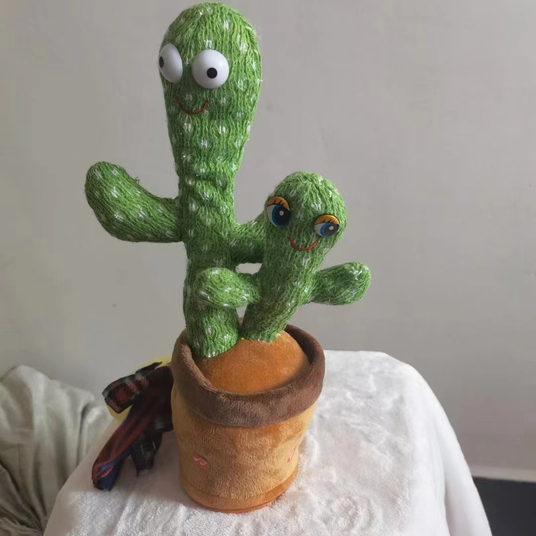 Cactus twist flower speech recording learn to speak factory direct sales 0825 store