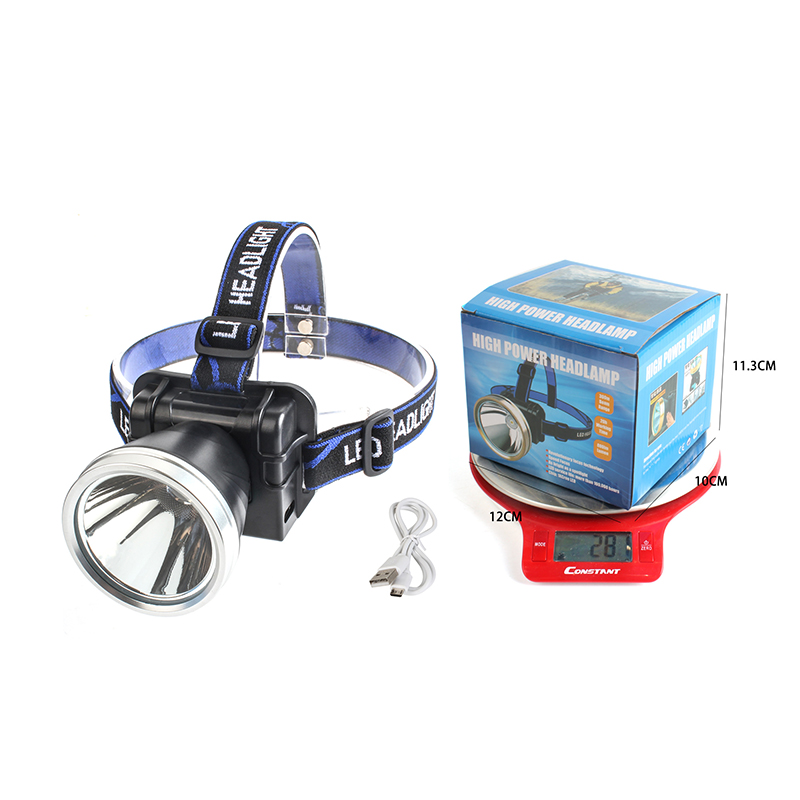 Wholesale of smart sensor LED headlamps, high-power strong light bulbs, outdoor night fishing lights, miner's lamps and flashlights Specification image