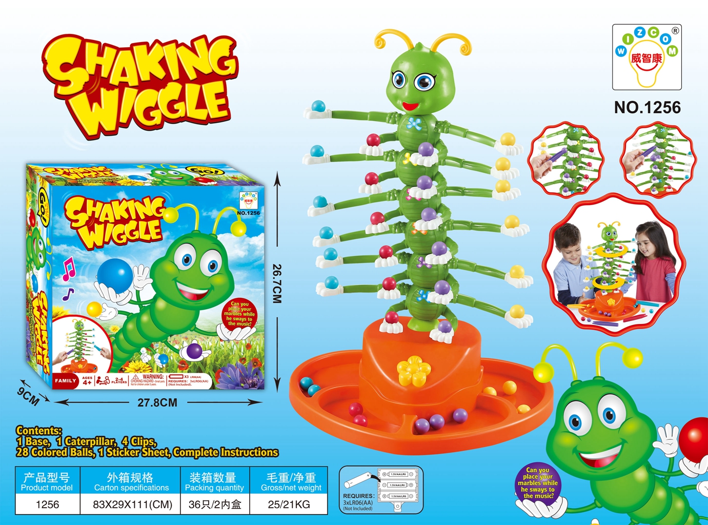 Juguetes educativos para niños junkers dustbin cutter beard game electric swing bug Specification image