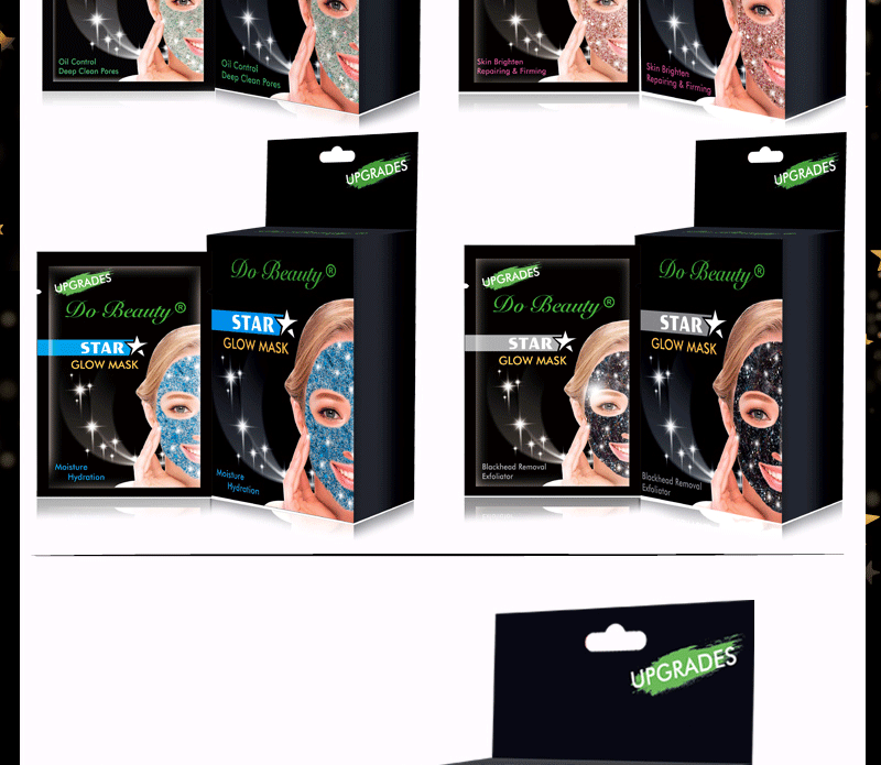 Do Beauty星空奢耀撕拉面膜 星耀绿 去黑头提靓肌肤面膜详情9