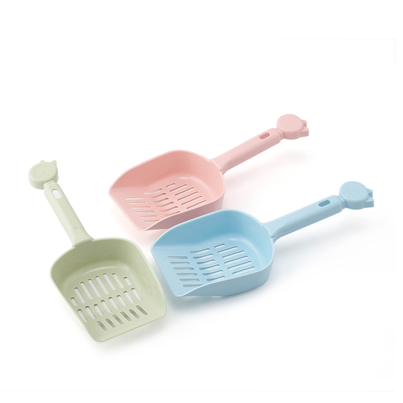 Thickened and enlarged pp material cat litter box, cat toilet, cat litter box cleaning tool, cat feces shovel, cat supplies Item Picture