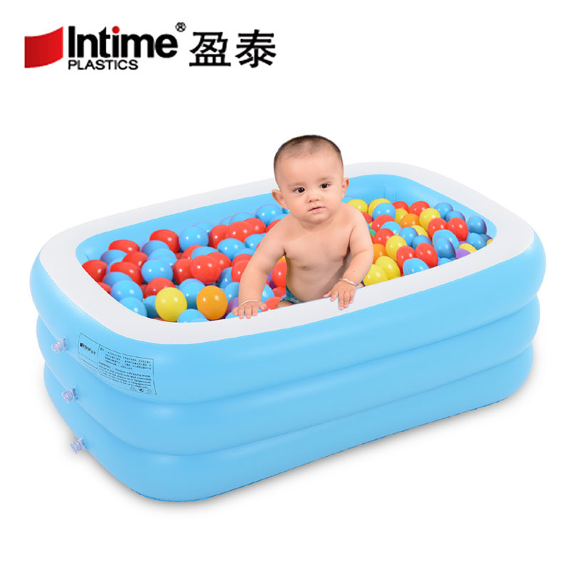 Intime Large Family Adult PVC Inflatable Bath Swimming Pool