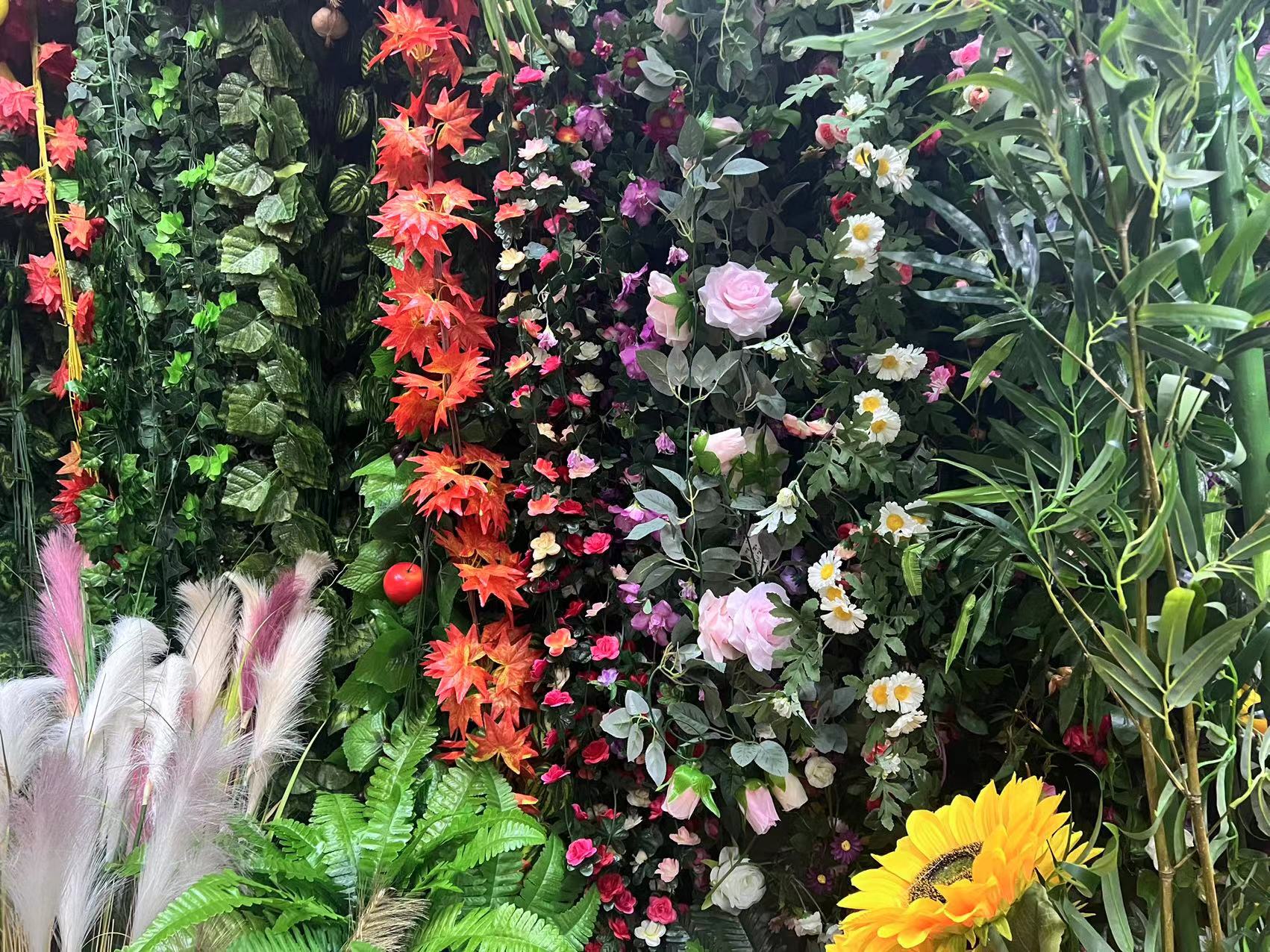 Gundam artificial flower plant tree artificial turf vine describe pic - 8