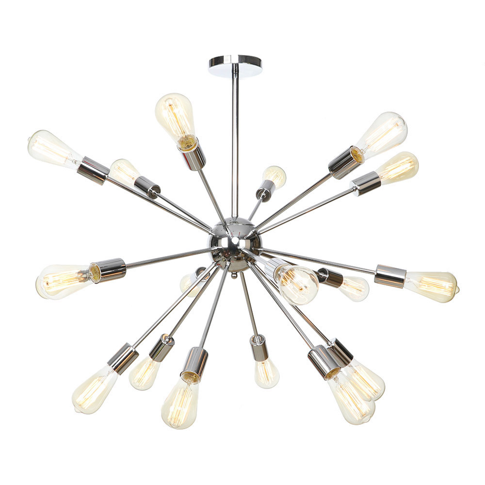 Multi-head satellite spider chandelier for foreign trade