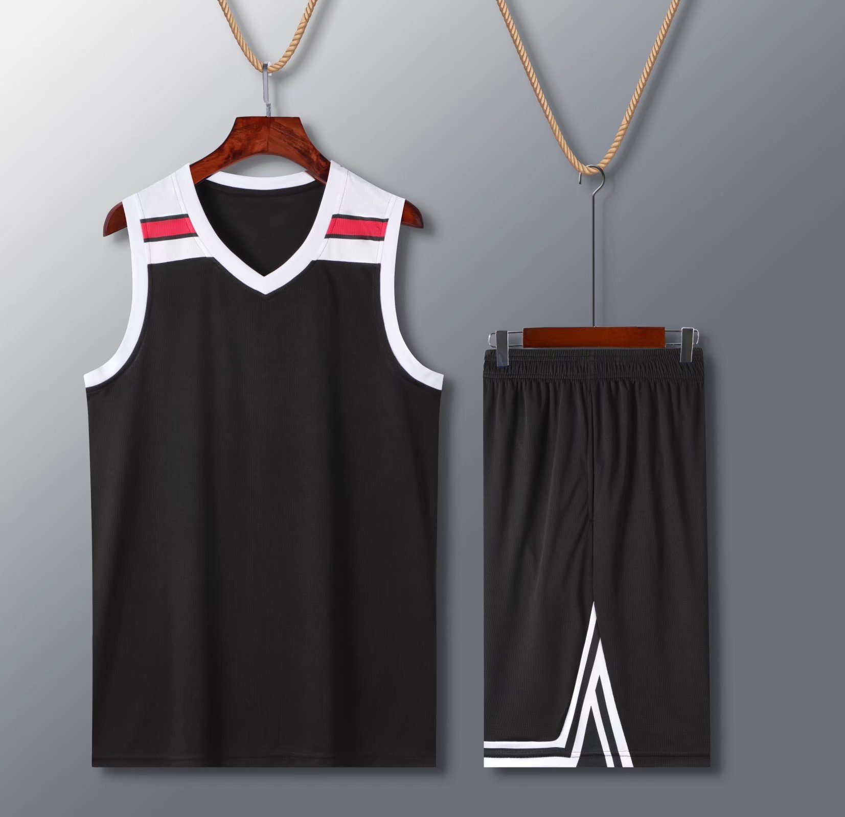 9002篮球服套装男女印号队服学生比赛训练篮球衣儿童印字运动背心详情12