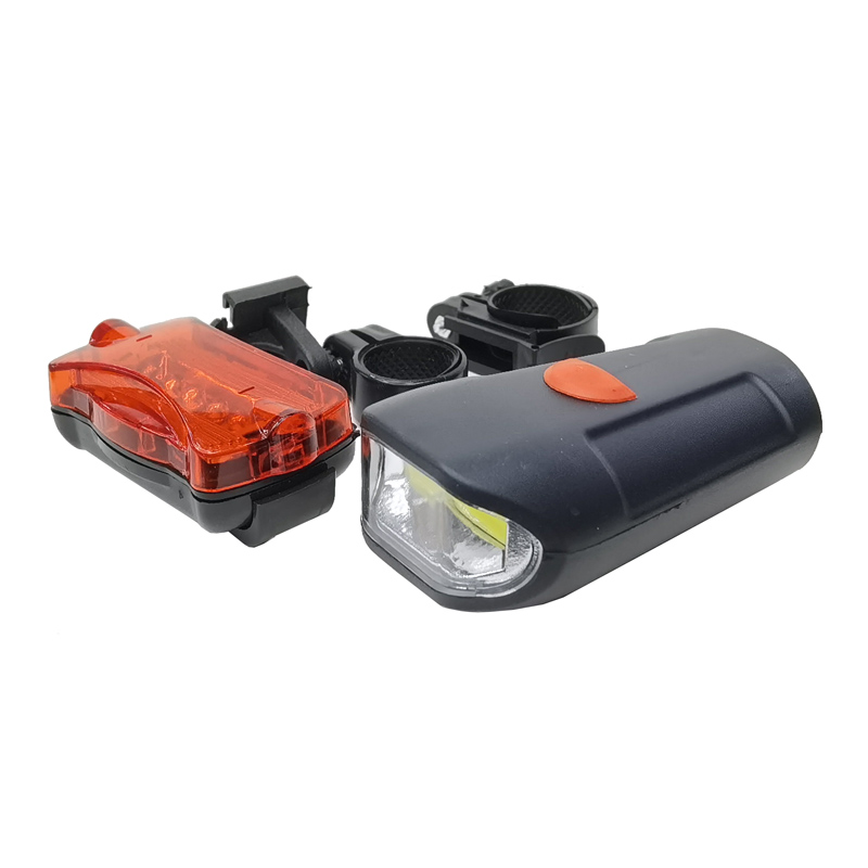 220330 conjunto de luces de bicicleta COB conjunto de luces traseras luces de bicicleta faros de conducción luces de advertencia details Picture