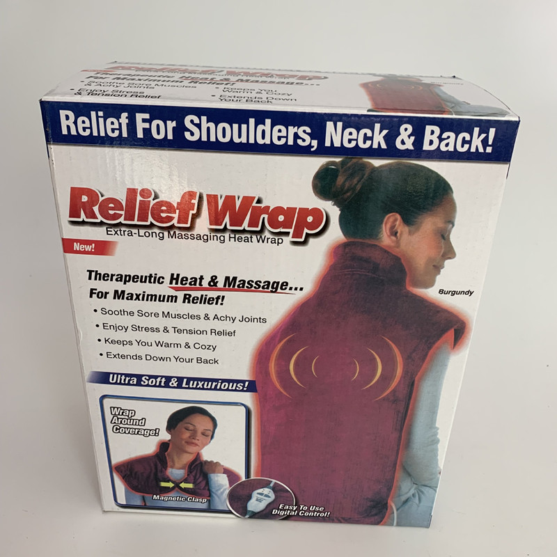 Factory Relief Massaging Heat Wrap Beat the back and neck