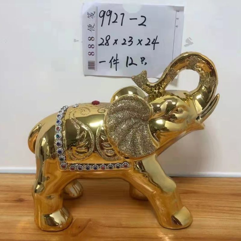 陶瓷摆件动物大象