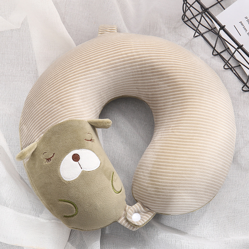 Memory cotton pillow U-shaped pillow for foreign trade