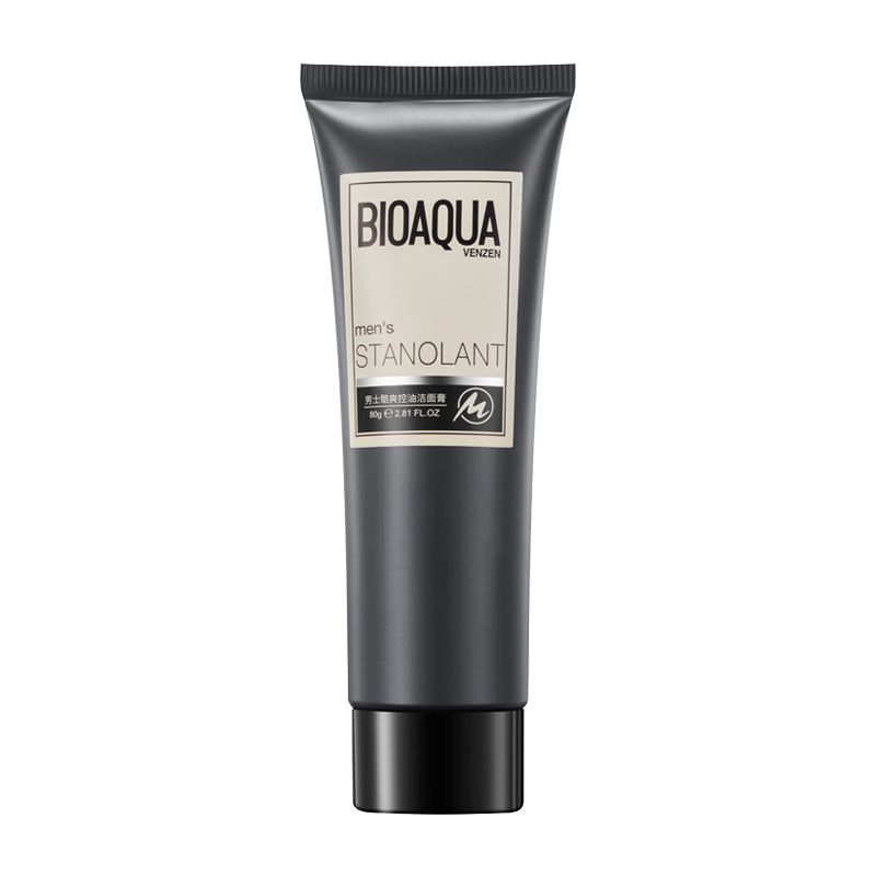Poquanya Men's Cool Oil Control Cleanser moisturizes Deep cleansing Water moisturizes moisturizing Facial cleanser