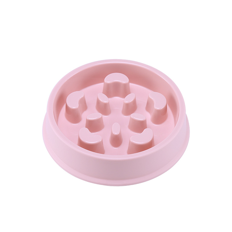Petal-shaped pet bowl, slow food bowl, dog and cat licking bowl, anti-knock and anti-slip pet bowl Specification image