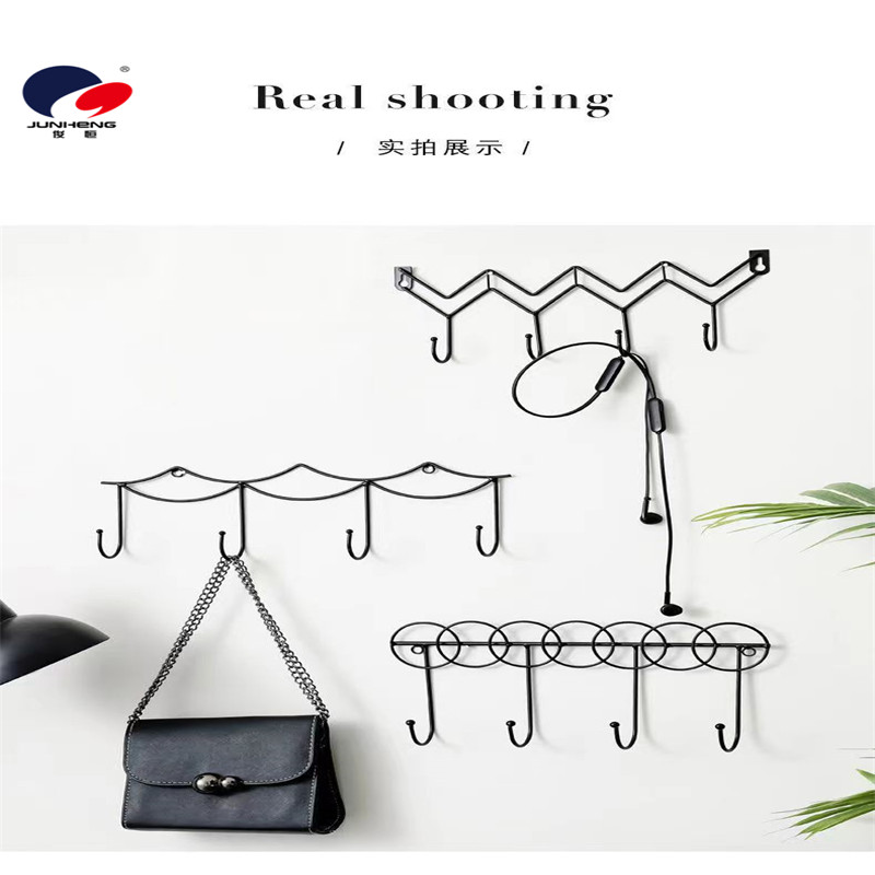 Nordic creative key hanging rack, wall decoration for the entrance door, home decoration items, entrance hook, wall-mounted coat hook pic 5