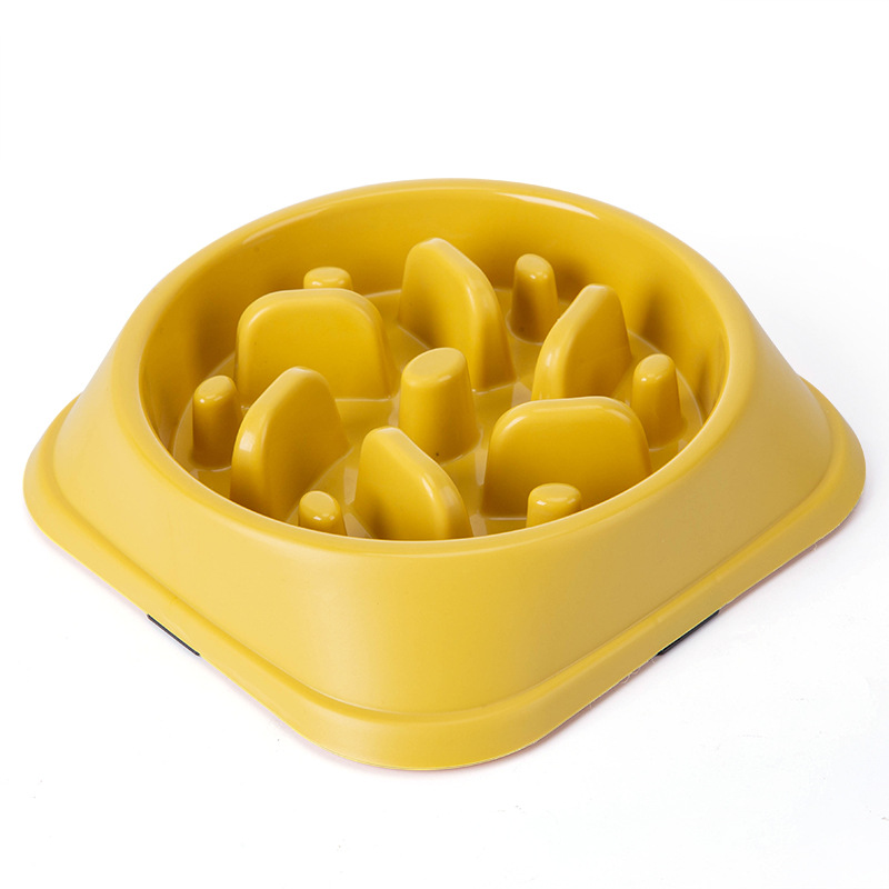 New pet bowl, slow food bowl, dog and cat licking food, anti-choking food utensware, anti-slip and anti-knock pet food bowl Specification image