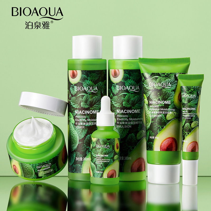 Poquanya Butter Spring Moisturizing set moisturizing refreshing toning black eye cream