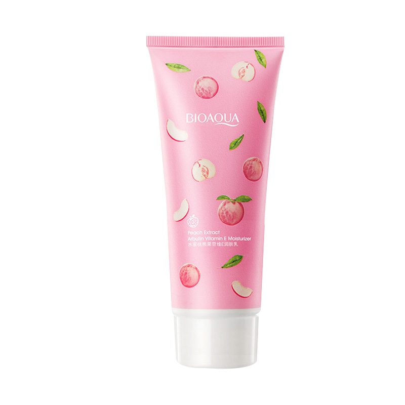 Poquanya peach Lactobacillus vitamin E moisturizing cream moisturizing moisturizing oil control to improve dull body milk body care
