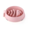 Fishbone-shaped pet slow food bowl, dog bowl, cat bowl, anti-choking for licking, slow food bowl, anti-slip and anti-tipping food bowl, pet food bowl Application Scenario
