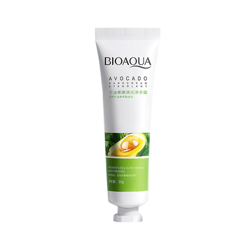 Poquanya Avocado Smooth And Glossy Hand Cream moisturizing and Moisturizing and improving hand lines Moisturizing and Repairing Portable Hand Cream