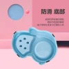 New pet slow food bowl, dog bowl, cat bowl, anti-slip and anti-knock, slow food licking bowl, water bowl and rice bowl, dual-purpose pet double bowl Specification image