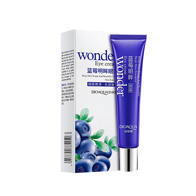 Poquanya Blueberry Bright Eye Cream Eye Care Moisturizing moisturizing soothing eye muscle eye care moisturizing