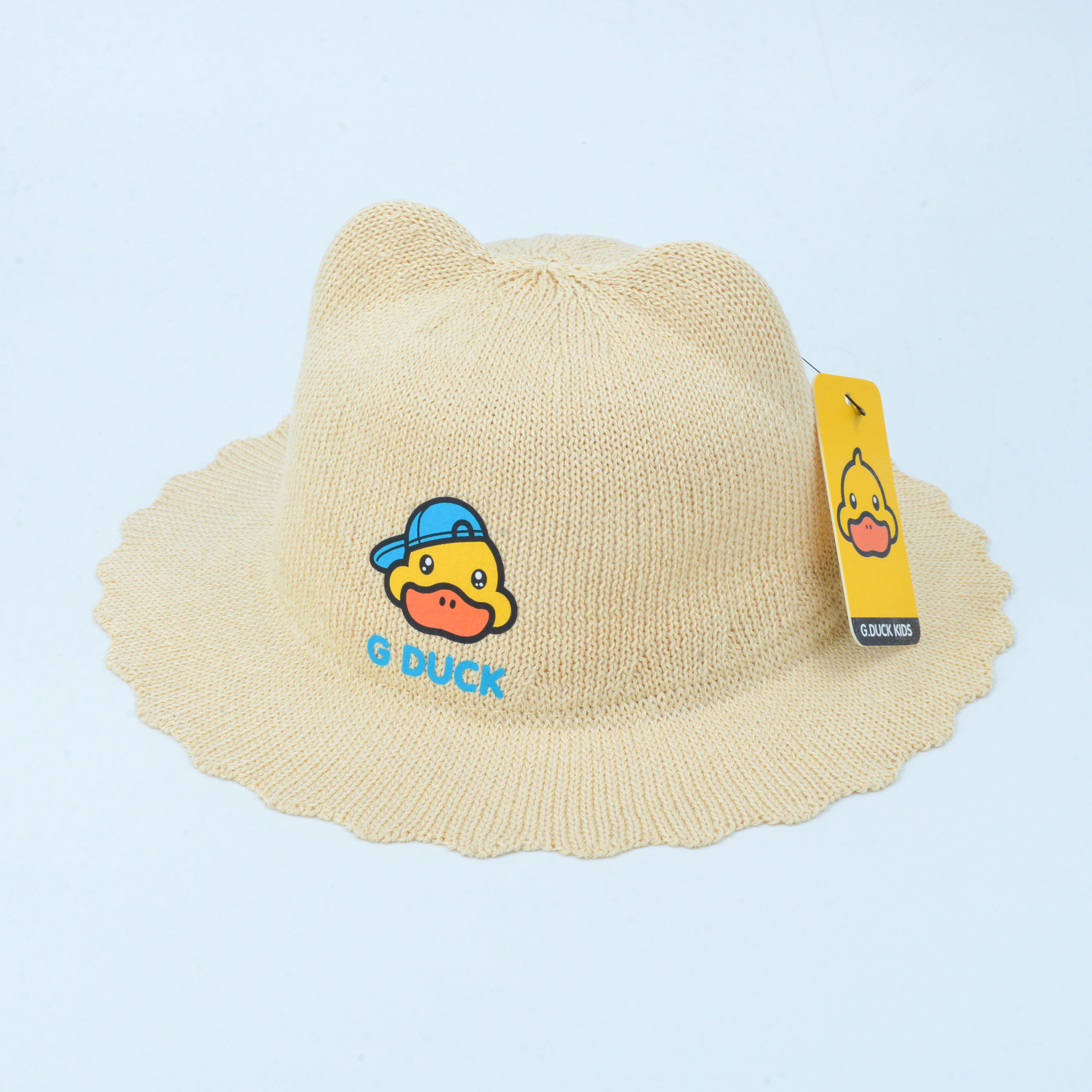 G-DUCK Little Yellow Duck Official 2022 New Spring/Summer Children's breathable cap, fashionable and versatile, baby sports travel sun hat, children's cap Specification drawing