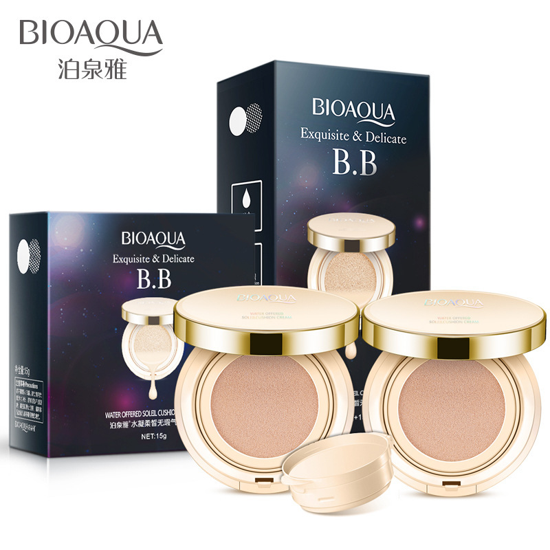 Poquanya Soft fair Concealer Air Cushion BB Cream Foundation liquid CC cream Makeup Primer Primer Primer Primer Primer Primer Primer Primer Makeup Makeup Makeup facial Care Item Picture