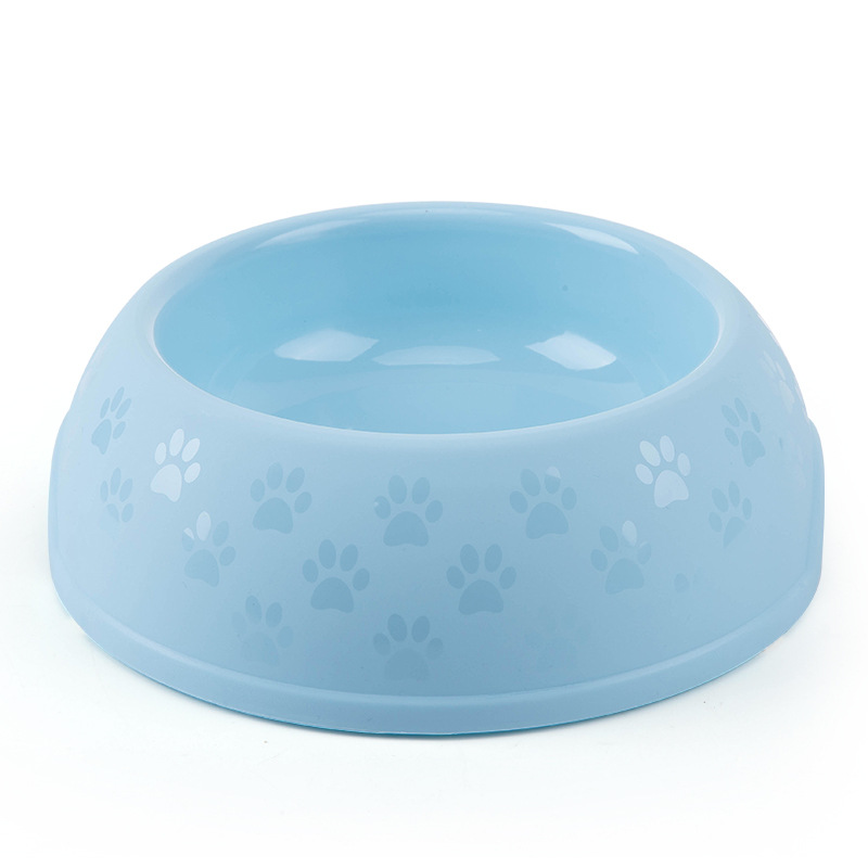 Pet single-bowl stainless steel dog bowl, cat bowl, large-capacity anti-knock and anti-slip dog food bowl, rice bowl, round pet bowl Application Scenario