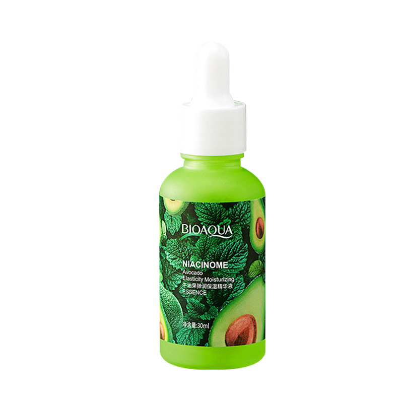 Poquanya Avocado Elastic Moisturizing Essence Moisturizing, Brightening, shrinking pores, refreshing essence Original facial care essence