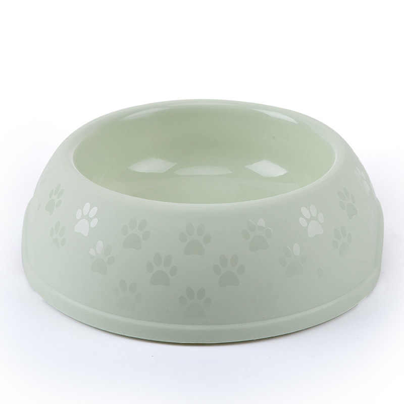 Pet single-bowl stainless steel dog bowl, cat bowl, large-capacity anti-knock and anti-slip dog food bowl, rice bowl, round pet bowl Specification image