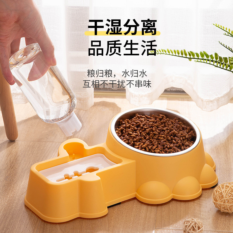 宠物自动饮水碗/狗碗猫碗/宠物双碗细节图