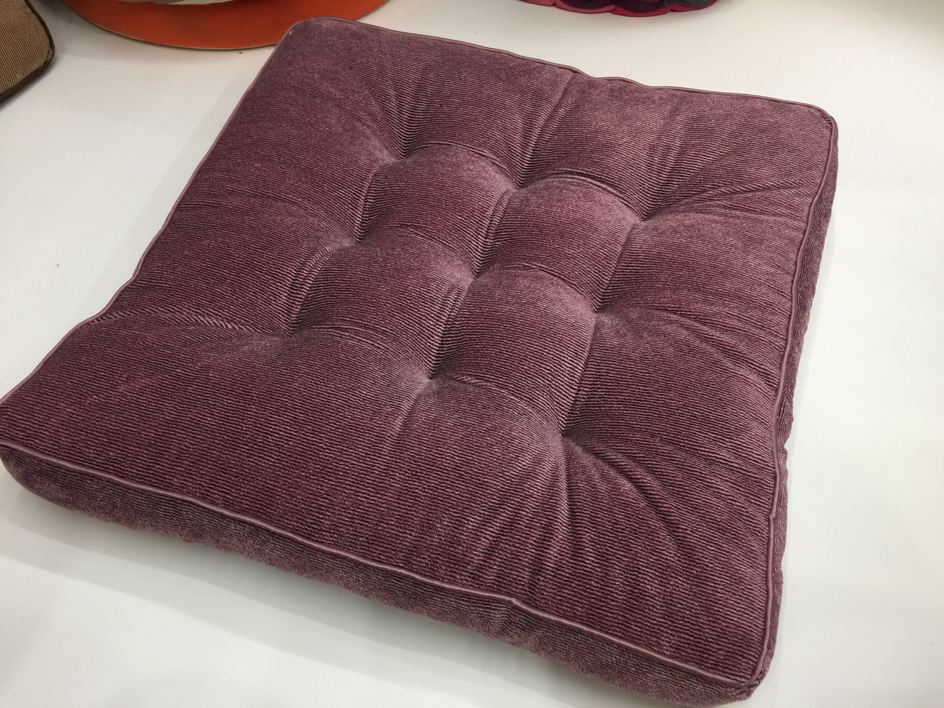 New Explosive Manufacturers Direct Sales 40Cm Ultra Soft Solid Color Three-Dimensional Cushion Home Sofa Dining Table Chair Cushion Office Student Increase Cushion Item Picture